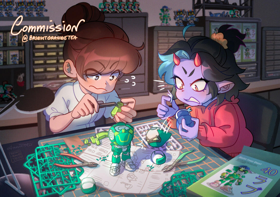 Soo & NE fail at making a 40LUV gunpla